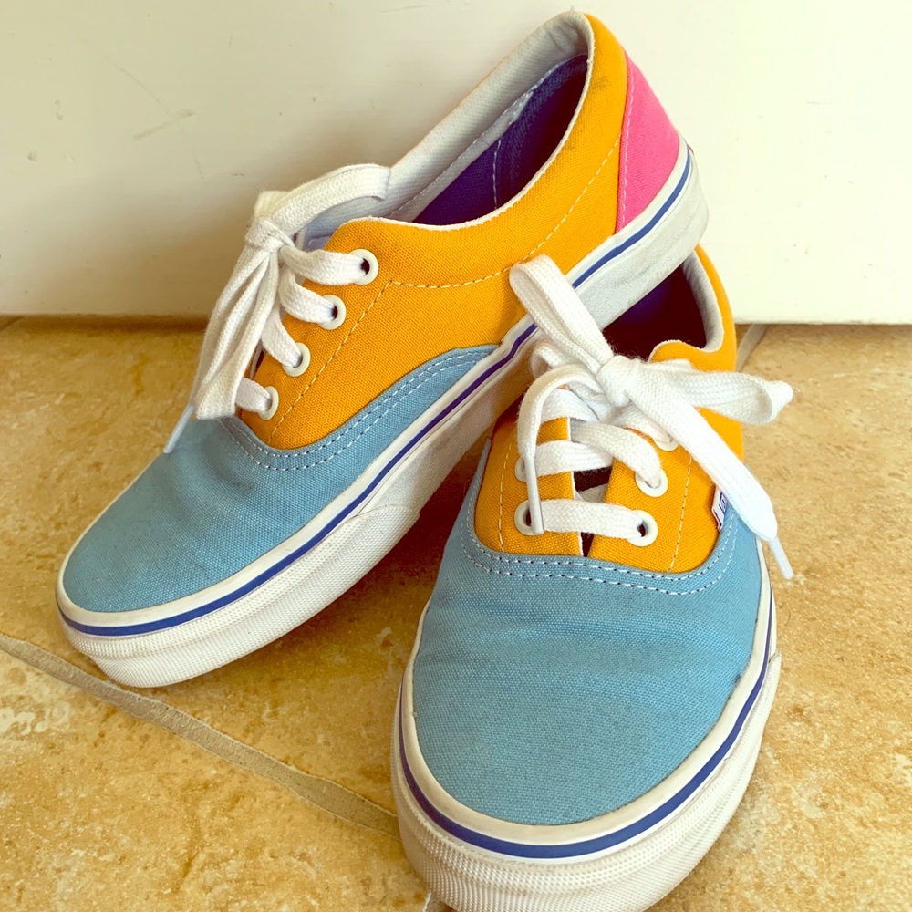 Multi colored Vans For SALE !!!